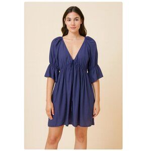 STELLA MCCARTNEY 2008 EMPIRE WAIST BUBBLE DRESS SIZE 40 IT EUC